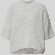 American vintage Gebreide pullover met geribde boorden Model 'ZOLLY'