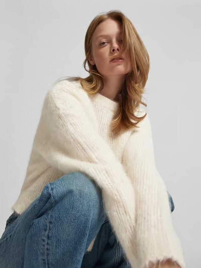 American vintage Gebreide pullover met ronde hals - Foto 2