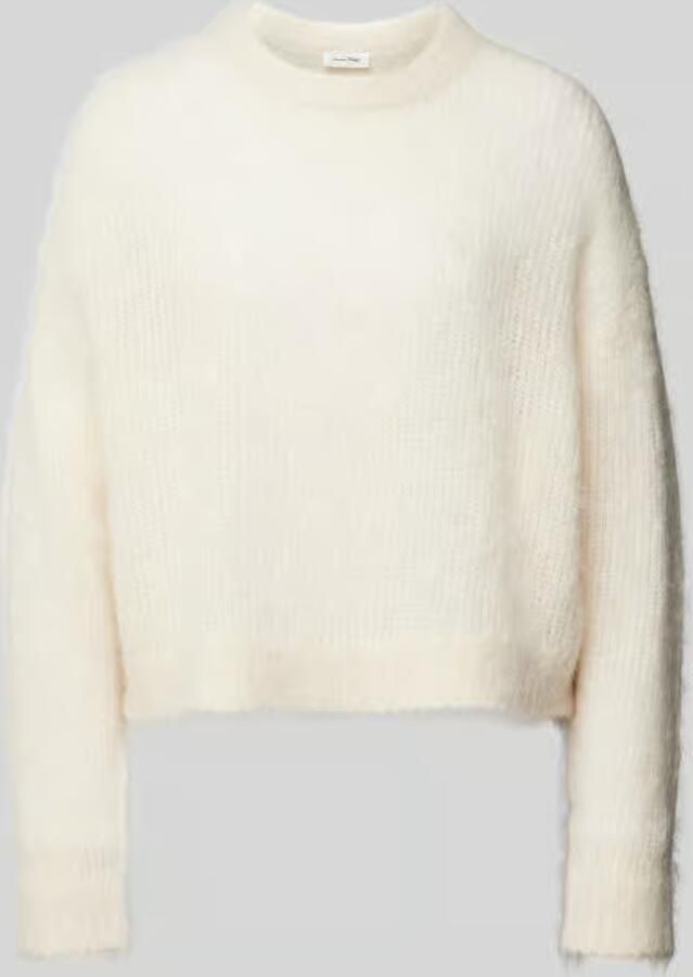 American vintage Gebreide pullover met ronde hals