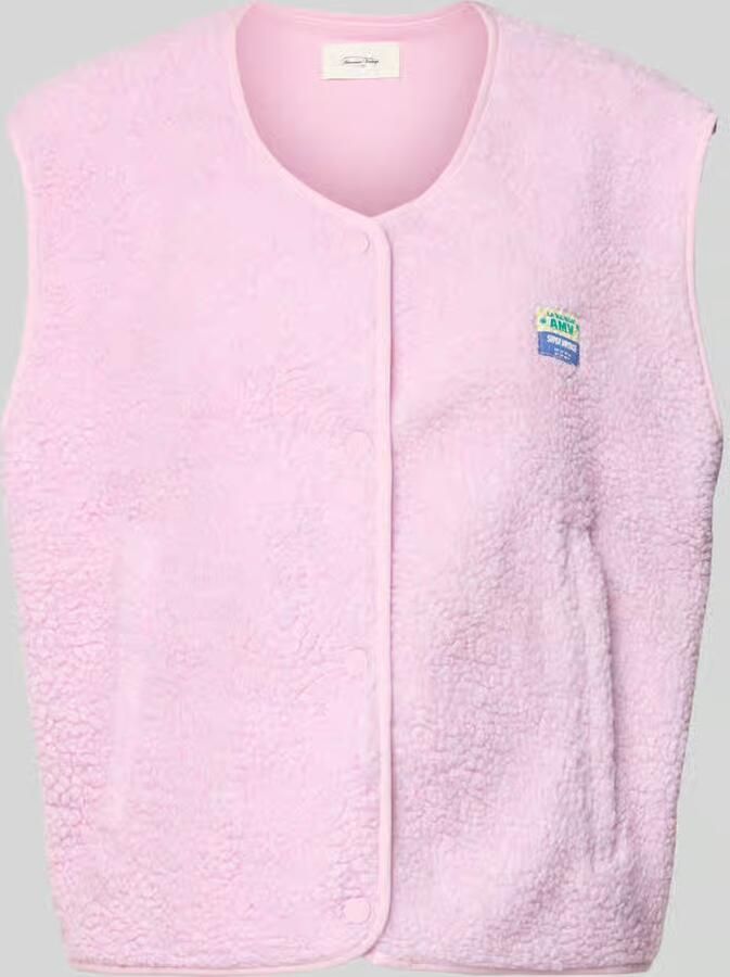 American vintage Gilet met ronde hals model 'HOKTOWN'