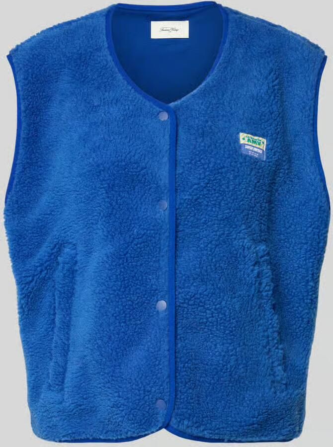 American vintage Gilet met ronde hals model 'HOKTOWN'