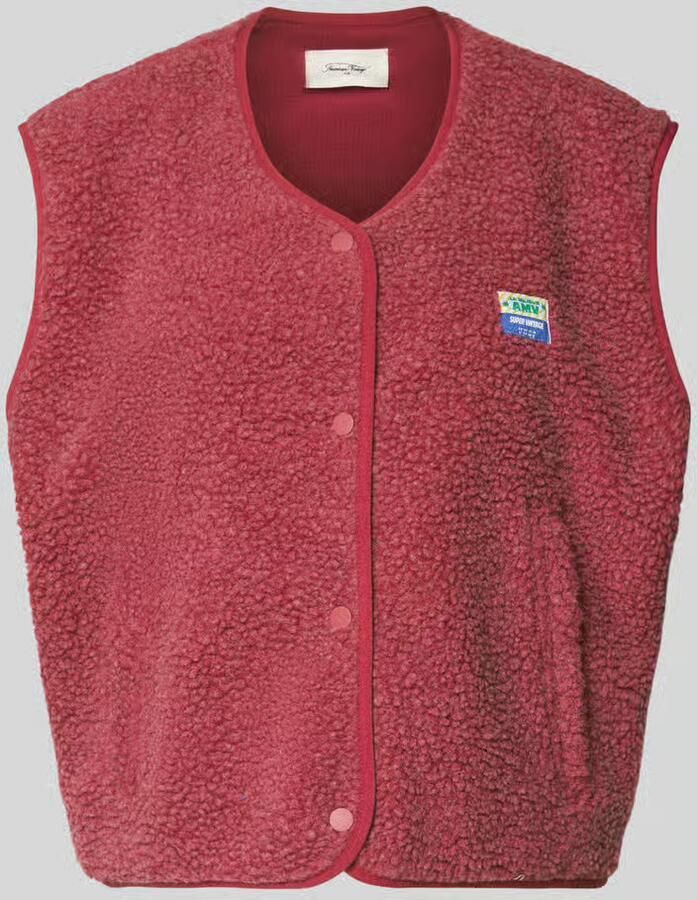 American vintage Gilet met ronde hals model 'HOKTOWN'