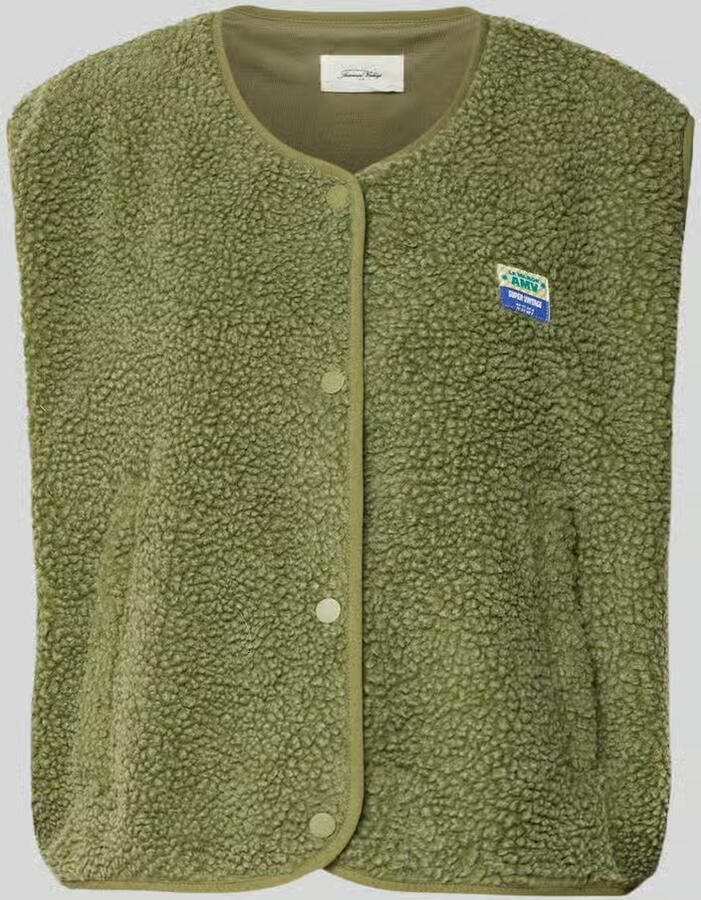 American vintage Gilet met ronde hals model 'HOKTOWN'