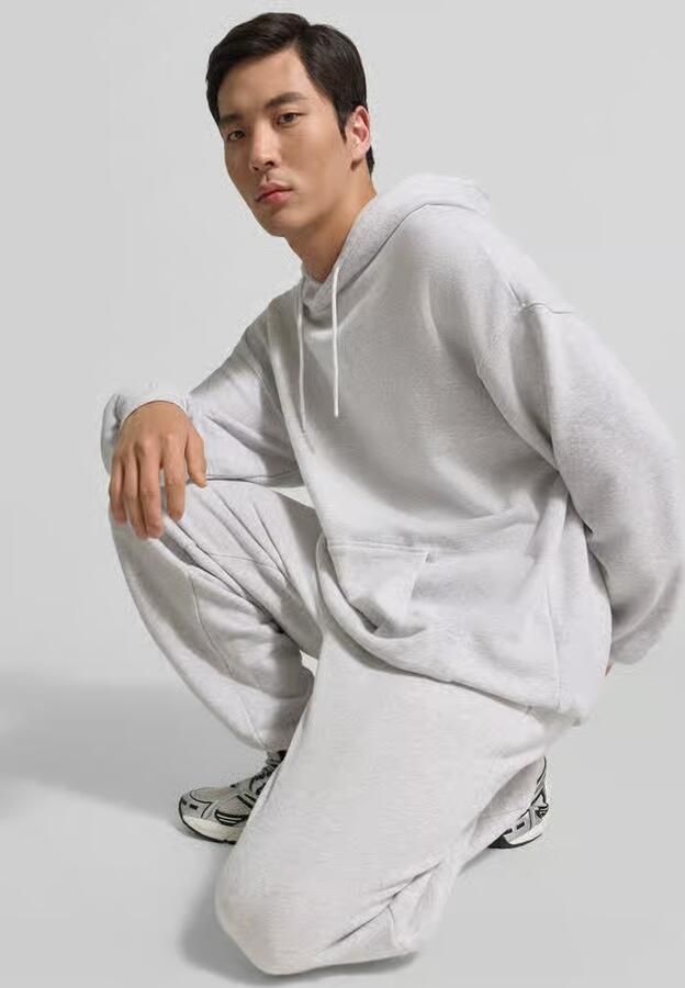 American vintage Hoodie met kangoeroezak model 'ATUBAY'