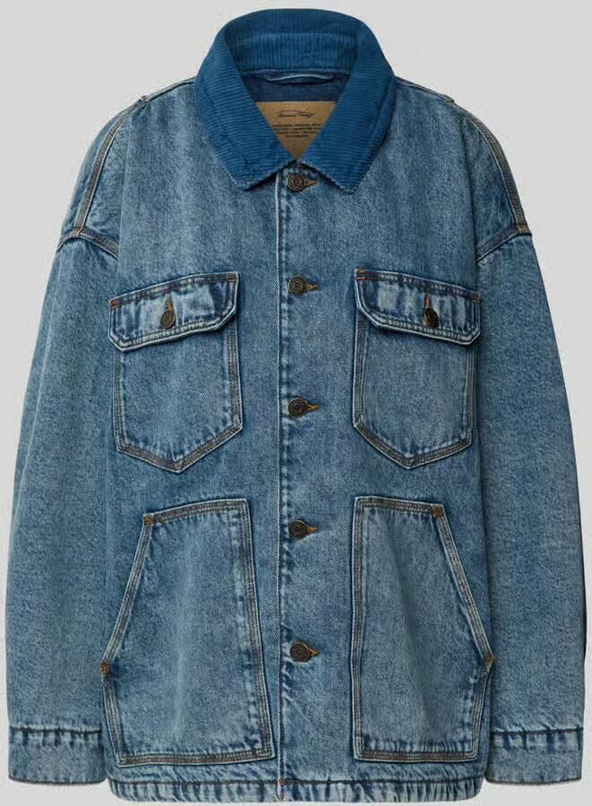 American vintage Jeansjack met borstzakken model 'JOYBIRD' - Foto 2