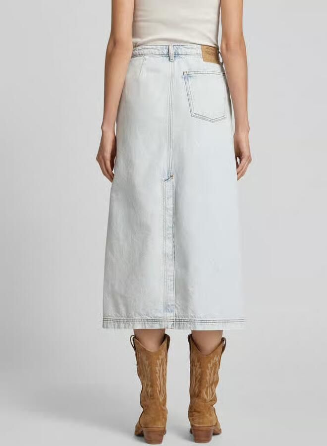 American vintage Jeansrok met steekzakken model 'JOYBIRD'