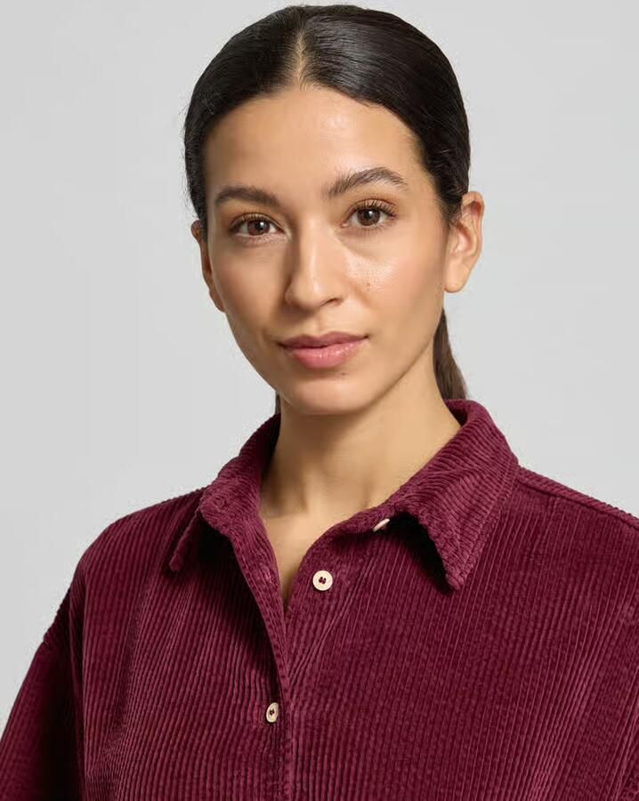 American vintage Korte overhemdblouse met knoopsluiting model 'PADOW' - Foto 2