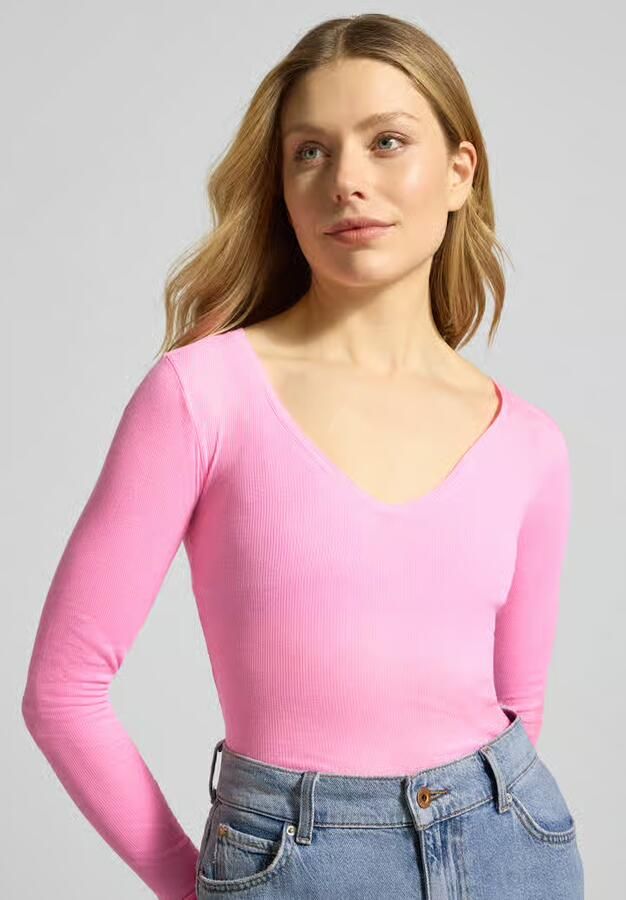 American vintage Longsleeve in riblook model 'MASSACHUSETTS' - Foto 2