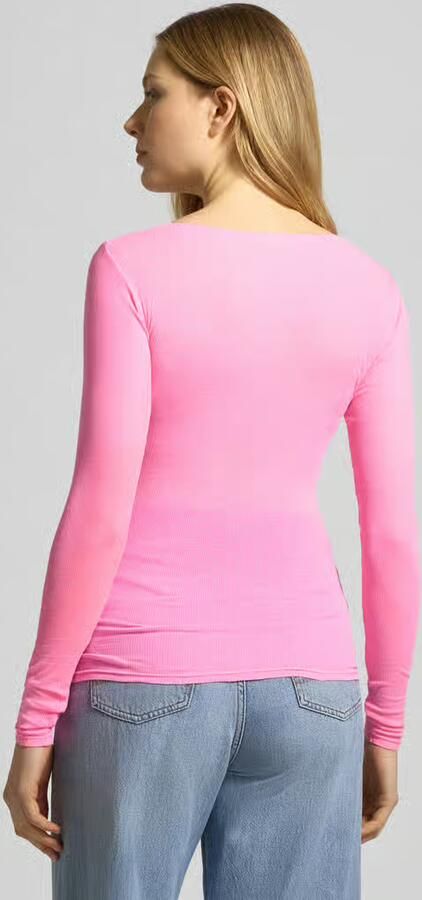 American vintage Longsleeve in riblook model 'MASSACHUSETTS' - Foto 3