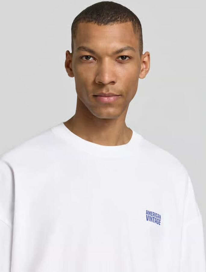 American vintage Longsleeve met logoprint model 'GIXY'
