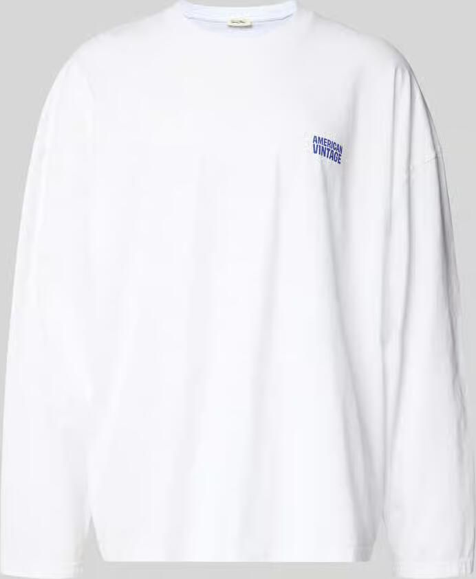 American vintage Longsleeve met logoprint model 'GIXY' - Foto 2