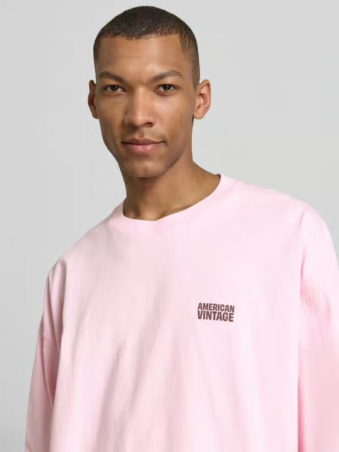American vintage Longsleeve met logoprint model 'GIXY'