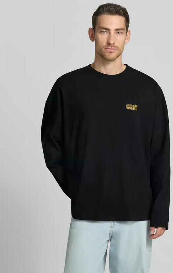 American vintage Longsleeve met logoprint model 'GIXY' - Foto 2