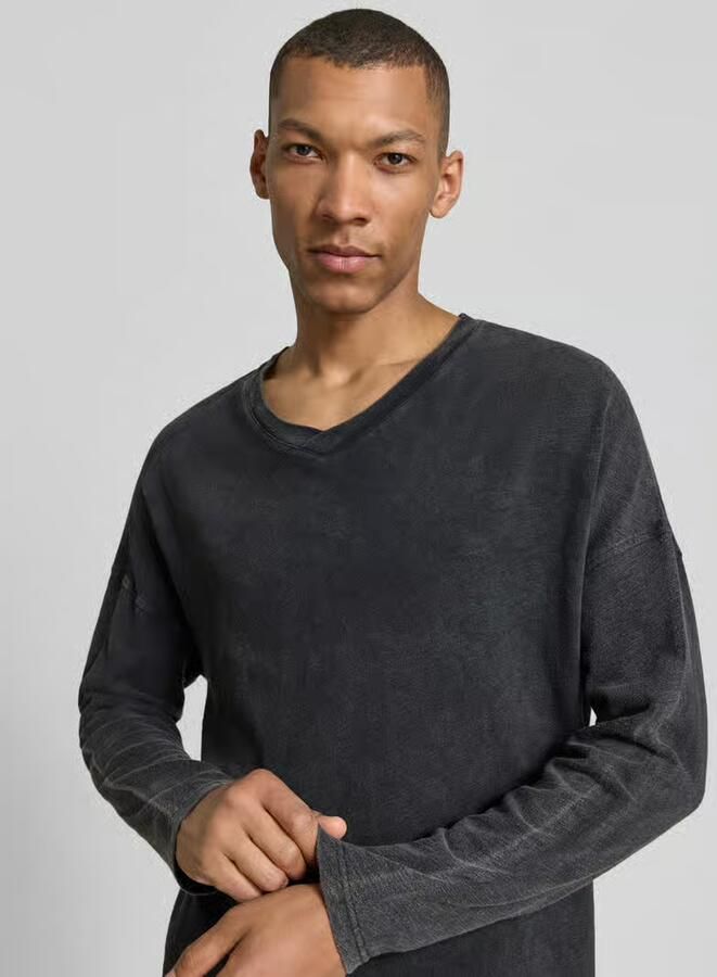 American vintage Longsleeve met overgesneden schouders model 'SONOMA'