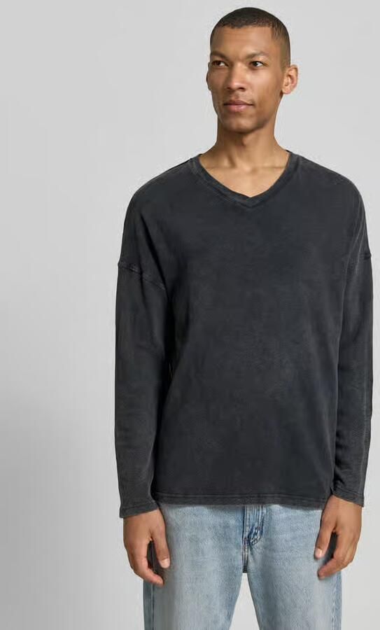 American vintage Longsleeve met overgesneden schouders model 'SONOMA' - Foto 3