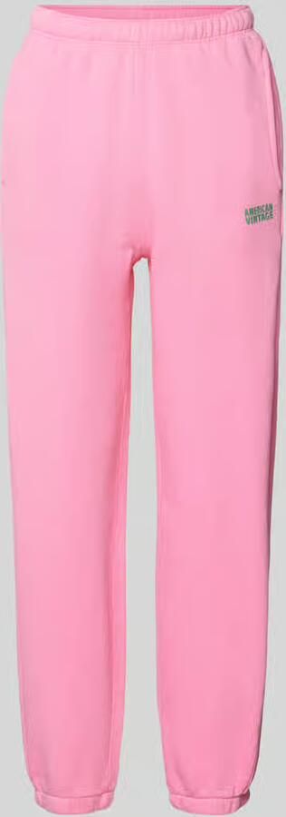 American vintage Loose fit sweatpants met zijzakken model 'ZUBIRD'