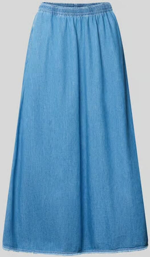 American vintage Midirok in denimlook model 'IZEWAY'