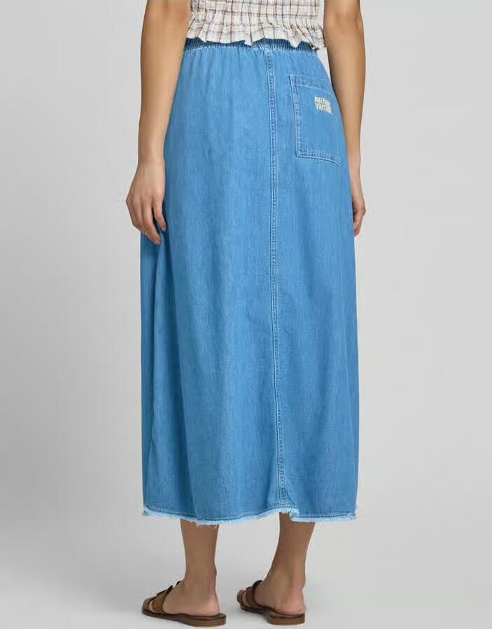 American vintage Midirok in denimlook model 'IZEWAY' - Foto 2