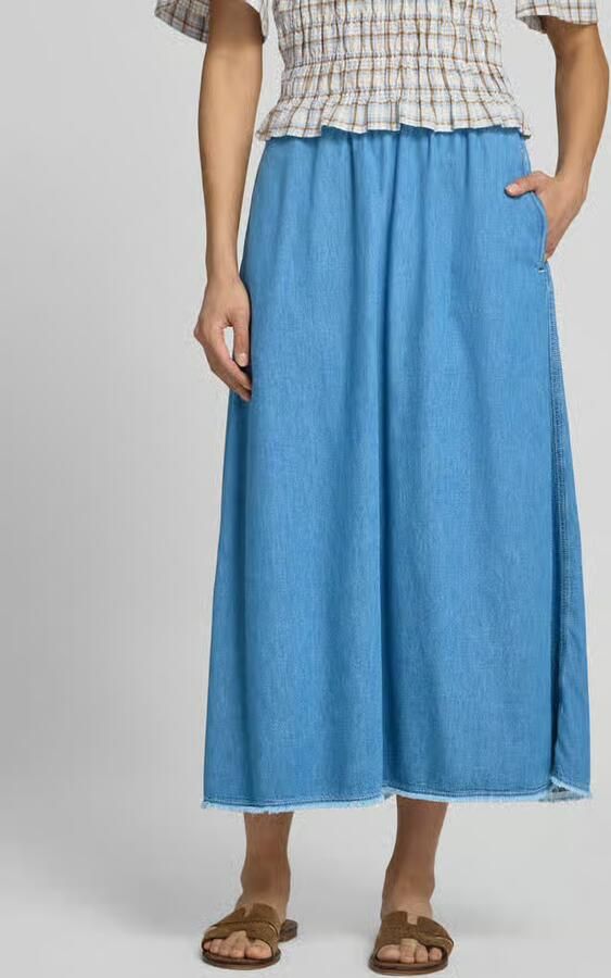 American vintage Midirok in denimlook model 'IZEWAY' - Foto 3
