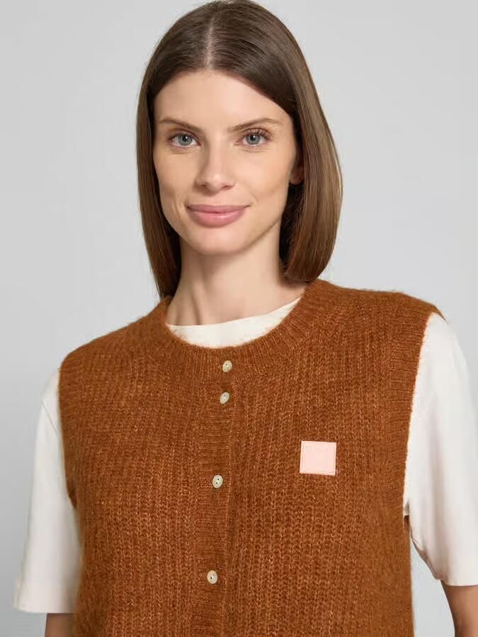 American vintage Mouwloos vest met wol model 'EAST' - Foto 2