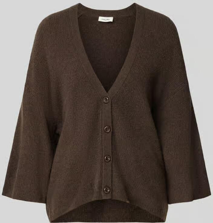 American vintage oversized cardigan van katoenmix model 'DAMSVILLE'