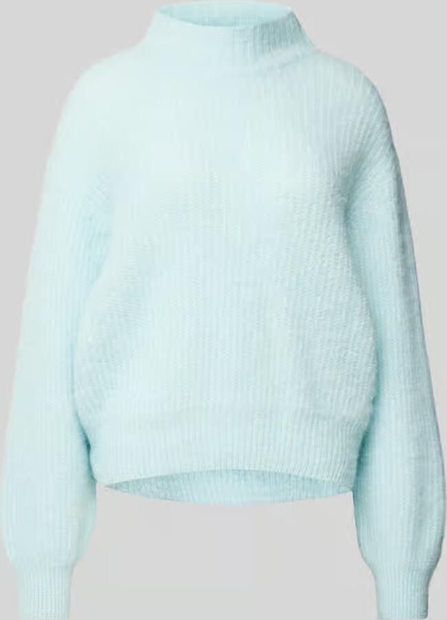 American vintage Oversized gebreide pullover met linnen model 'EAST' - Foto 2
