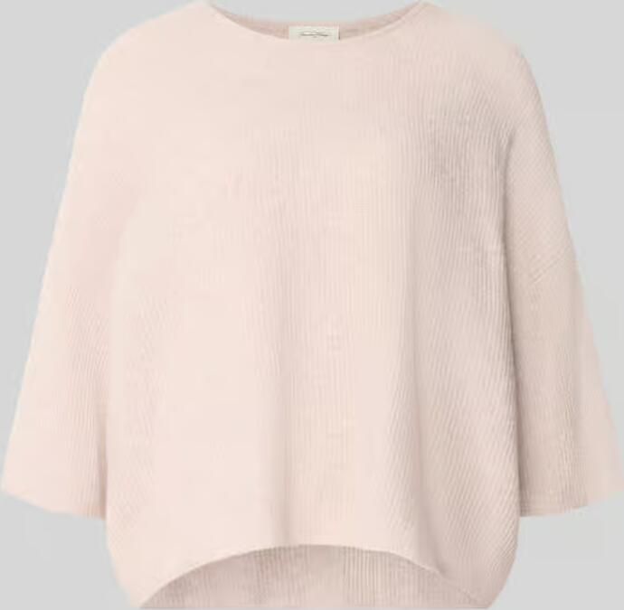 American vintage oversized gebreide pullover met linnenaandeel - Foto 3