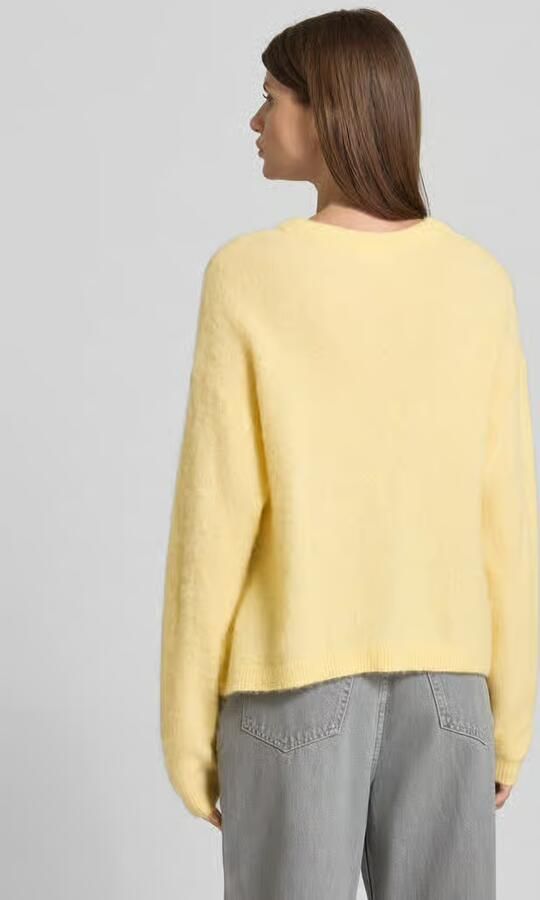 American vintage Oversized gebreide pullover met ronde hals model 'NENYBA'