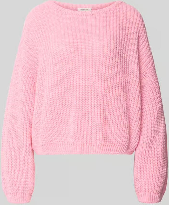 American vintage oversized gebreide pullover van linnenmix - Foto 2