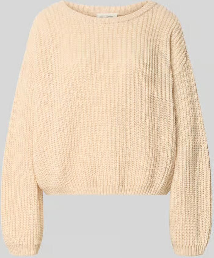 American vintage oversized gebreide pullover van linnenmix - Foto 2