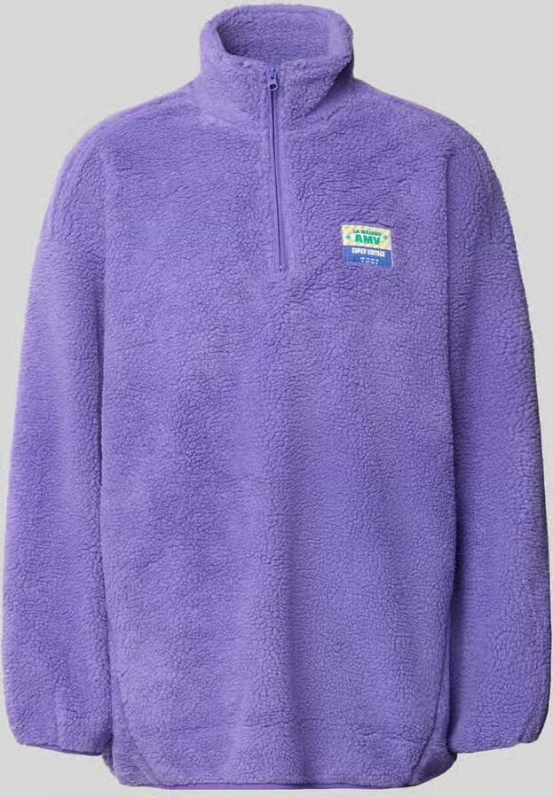 American vintage oversized pullover met opstaande kraag model 'HOKTOWN' - Foto 2