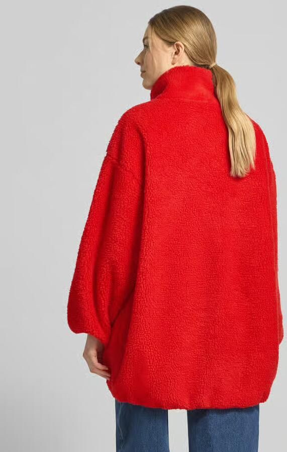 American vintage Oversized teddyjas met opstaande kraag model 'HOKTOWN' - Foto 4