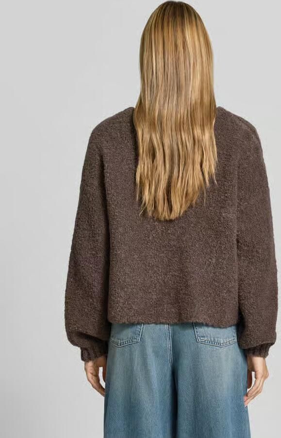 American vintage Pullover van linnenmix met alpaca-aandeel model 'Zolly' - Foto 3