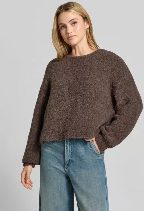 American vintage Pullover van linnenmix met alpaca-aandeel model 'Zolly' - Foto 2