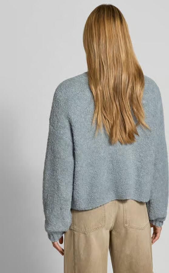 American vintage Pullover van linnenmix met alpaca-aandeel model 'Zolly' - Foto 3