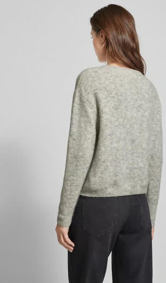 American vintage Regular fit gebreid jack van wolmix met alpaca-aandeel model 'VITOW' - Foto 3