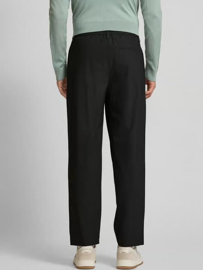 American vintage Regular fit pantalon met viscose model 'KABIRD'