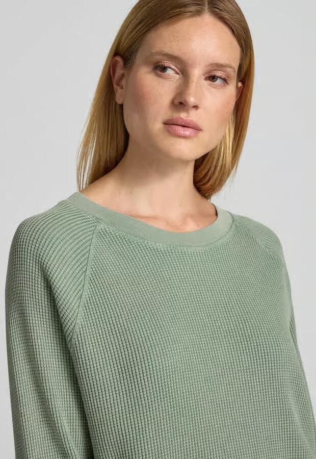 American vintage Sweatshirt met structuurpatroon model 'USCOW' - Foto 2