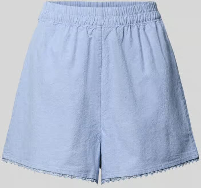 American vintage regular fit short met kant model 'Feoly' - Foto 2
