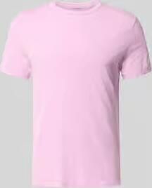 American vintage regular fit T-shirt met ronde hals model 'Devon'