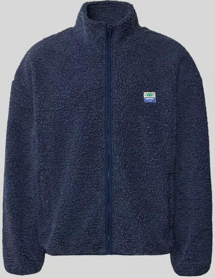 American vintage regular fit teddyjack met logopatch