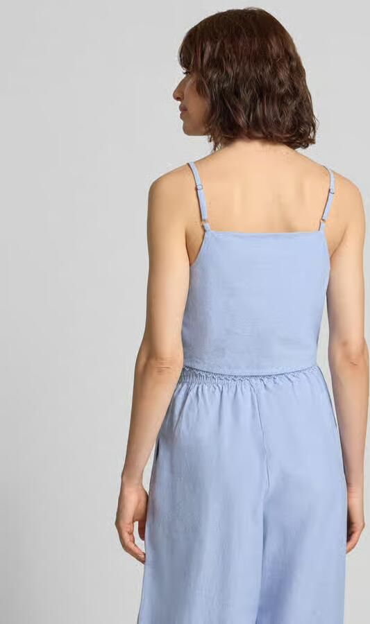 American vintage regular fit top met kant model 'Feoly' - Foto 3