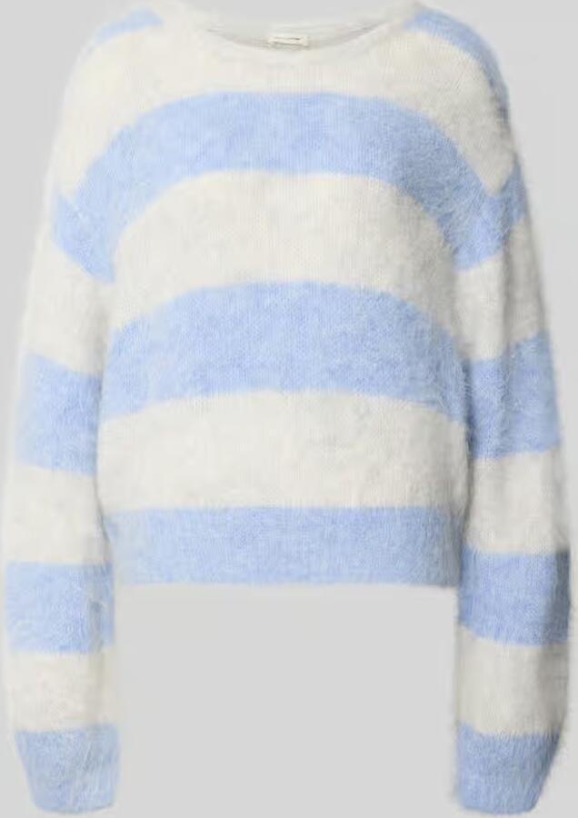 American vintage regular fit trui van alpacamix model 'NIBY'