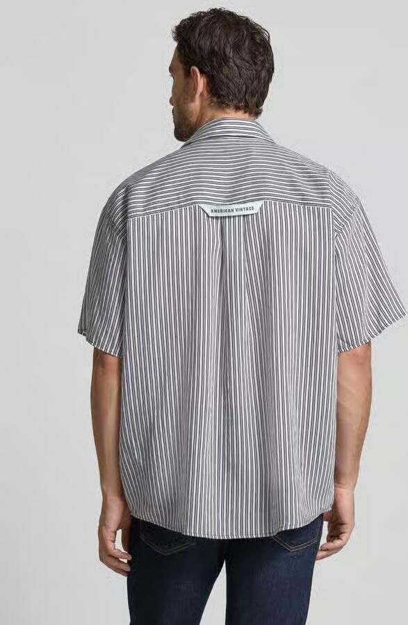 American vintage Regular fit vrijetijdsoverhemd met borstzak model 'ZIVOW' - Foto 3