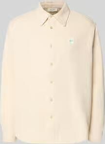 American vintage regular fit vrijetijdsoverhemd met labelpatch