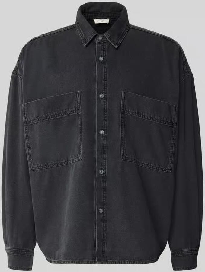 American vintage relaxed fit jeanshemd met kentkraag model 'JAZY' - Foto 2