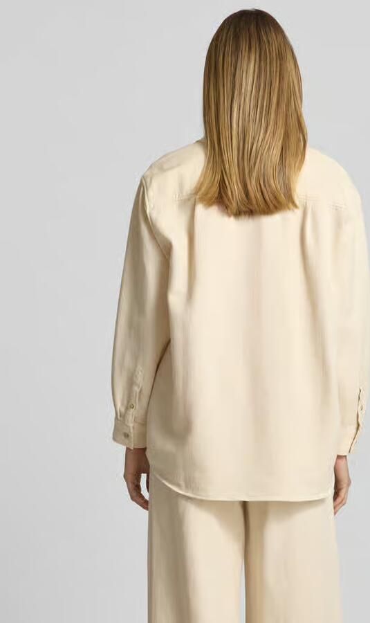 American vintage Relaxed fit overhemdblouse met labelbadge model 'AFAZ'