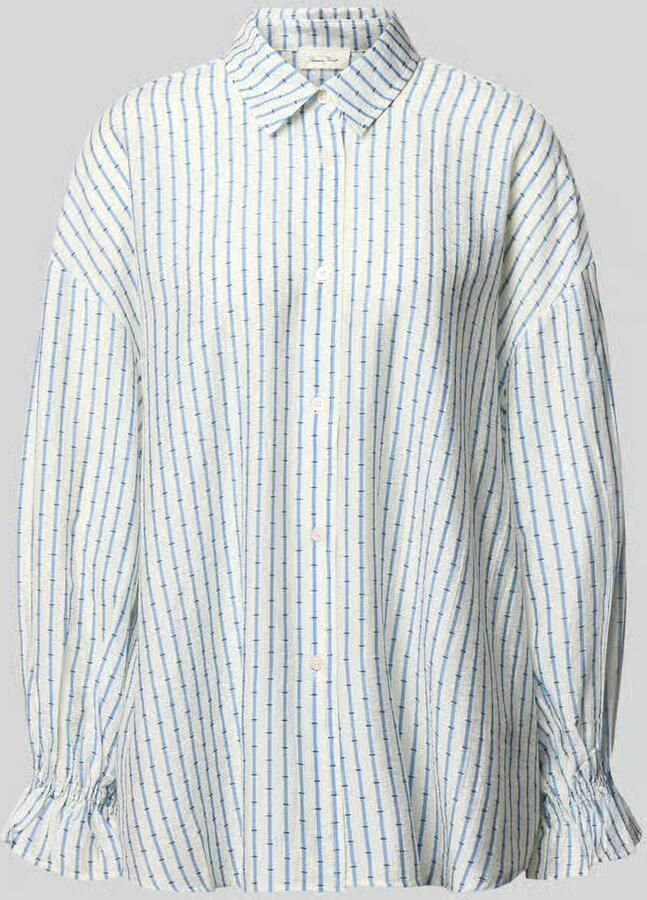 American vintage relaxed fit overhemdblouse van lyocellmix model 'ZIVOW' - Foto 2