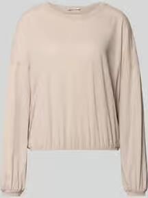American vintage relaxed fit shirt met lange mouwen met elastische boorden model 'Laloom