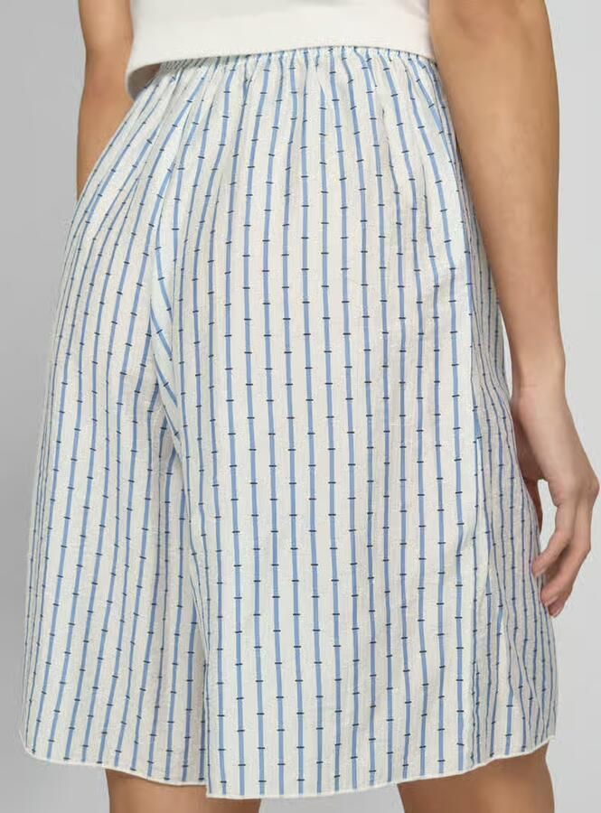 American vintage Shorts van lyocellmix met elastische band